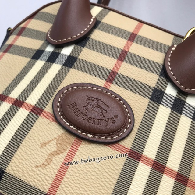 Burberry專門店新款女士手提單肩斜挎包 巴寶莉vintage系列新款小號貝殼包 yxb1029